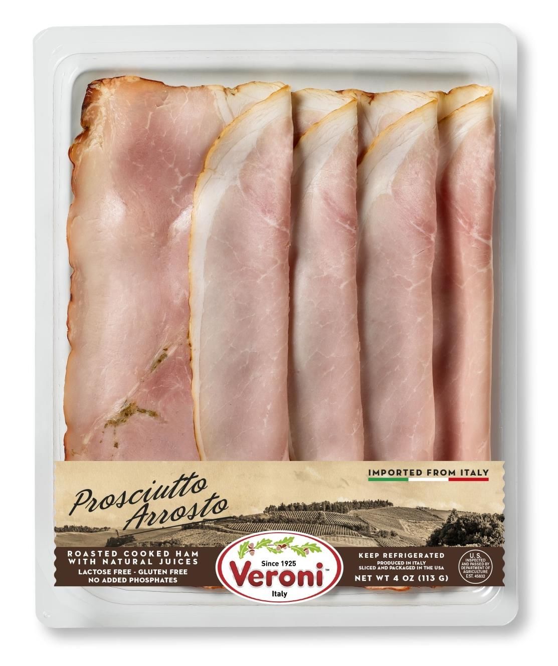Veroni Prosciutto Arrosto 4oz