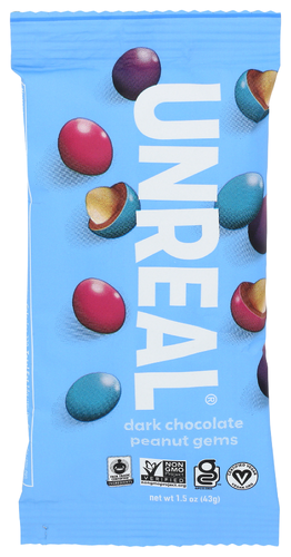 Unreal Dark Chocolate Peanut Gems (1.5 oz)