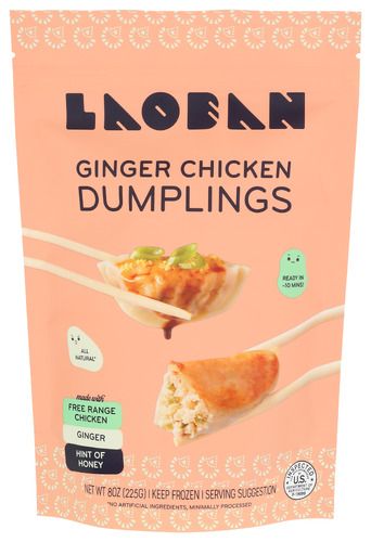 Laoban Chicken Ginger Dumplings 8oz