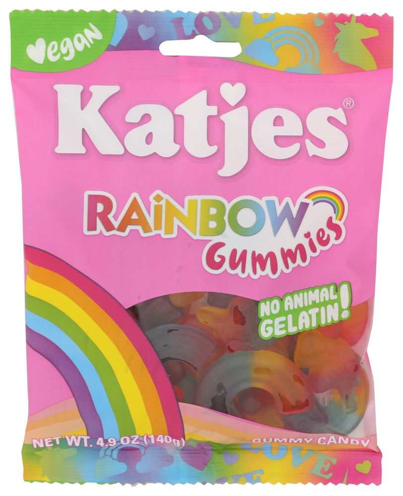 Katjes Rainbow Gummies (4.9 oz)