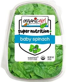 Olivias Organic Baby Spinach (5oz)