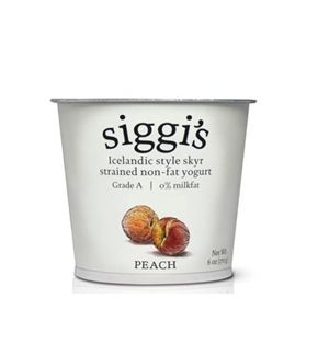 Siggi's Peach Icelandic Skyr Yogurt (5.3oz)