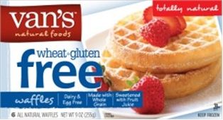 VAN'S WAFFLES,TOTALLY NAT,WF/GF 9 oz