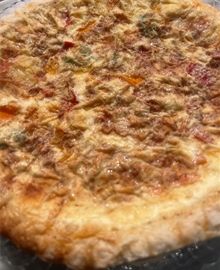 Vegetable & Fontina Quiche 6"